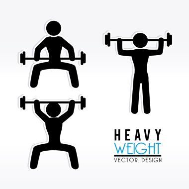 heavy weight clipart
