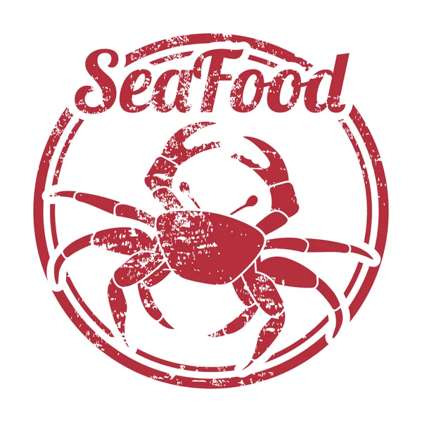 Sea food — Stock Vector