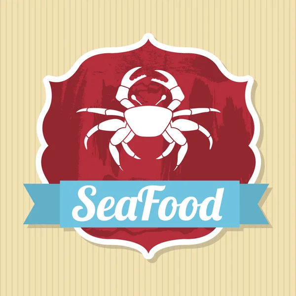 Sea food — Stock Vector