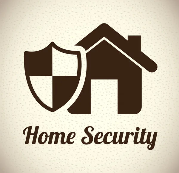 Home shield — Stock Vector