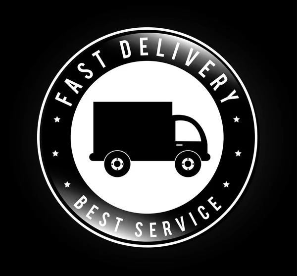 Free delivery — Stock Vector