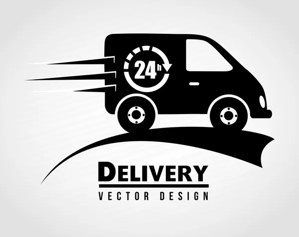 Free Delivery — Stock Vector