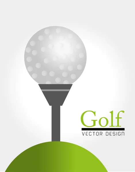 Golf projekt — Wektor stockowy