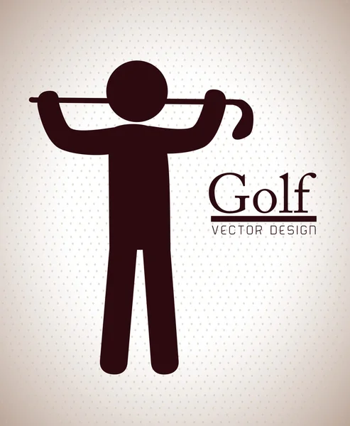 Golf design — Stock Vector