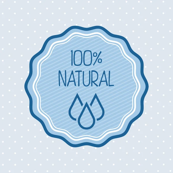 Agua natural — Vector de stock