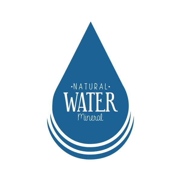 Naturalna woda — Wektor stockowy