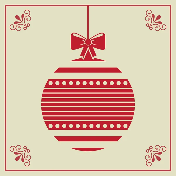 Kerstballen — Stockvector