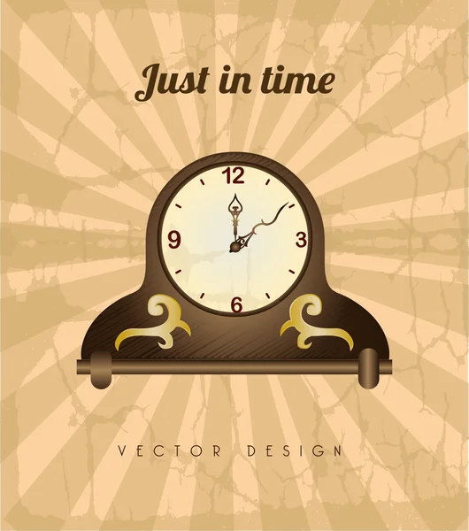 Reloj de diseño — Archivo Imágenes Vectoriales