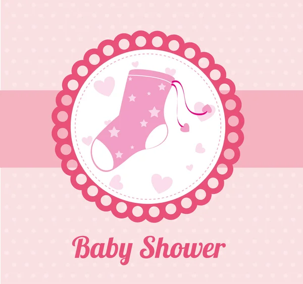 Projekt baby shower — Wektor stockowy