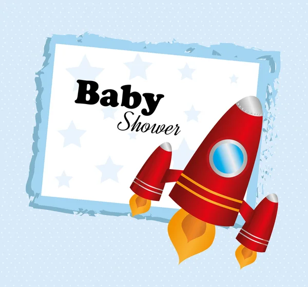 Baby dusch — Stock vektor