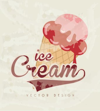 ice cream design clipart