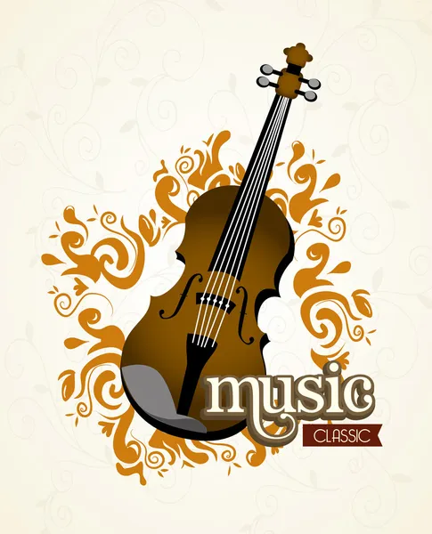 Diseño musical — Archivo Imágenes Vectoriales