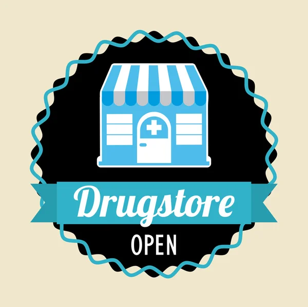 Drugstore — Stock Vector