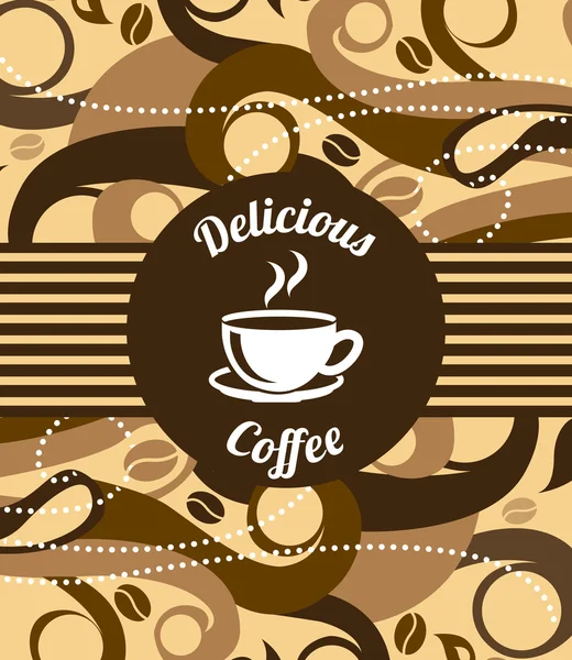 Design de café — Vetor de Stock