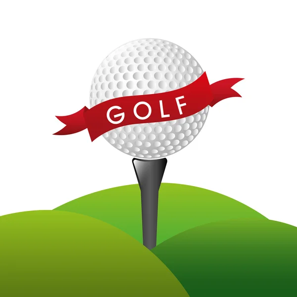Design de golfe —  Vetores de Stock