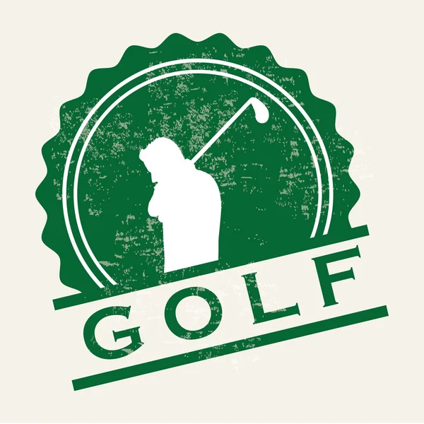 Design de golfe —  Vetores de Stock