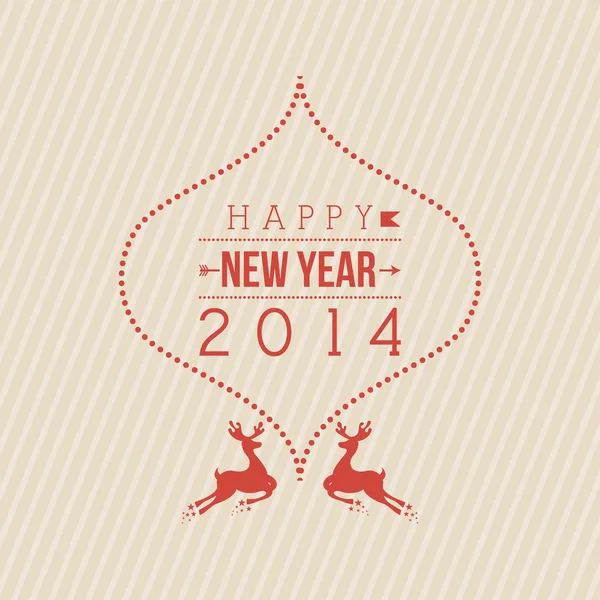 Bonne année 2014 — Image vectorielle