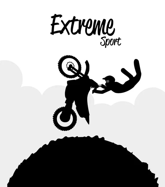 Extreme sporten — Stockvector