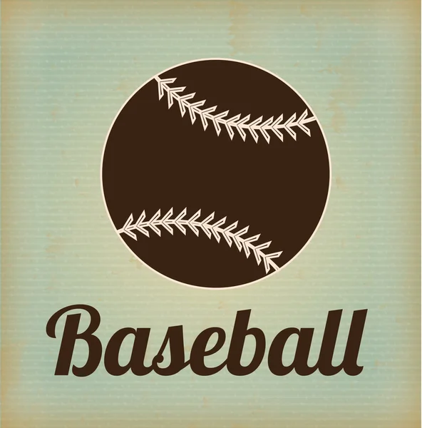 Ligue de baseball — Image vectorielle