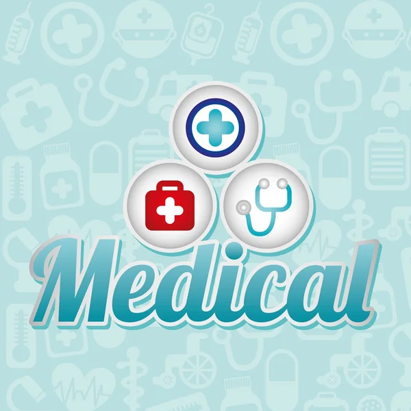 Medical icons — Stock Vector