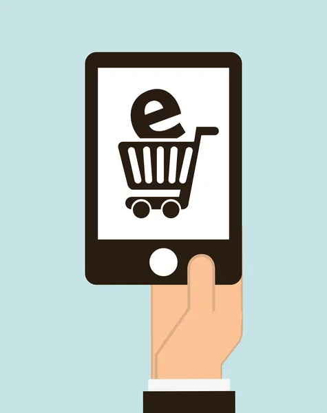 E-commerce — Stock Vector