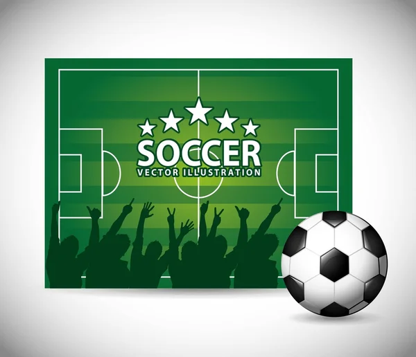 Soccer design — Stock Vector