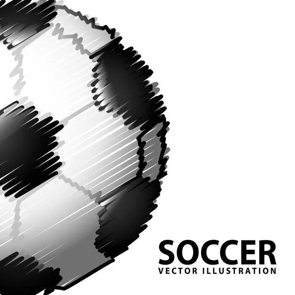 Fotboll design — Stock vektor