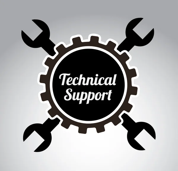 Technische ondersteuning — Stockvector