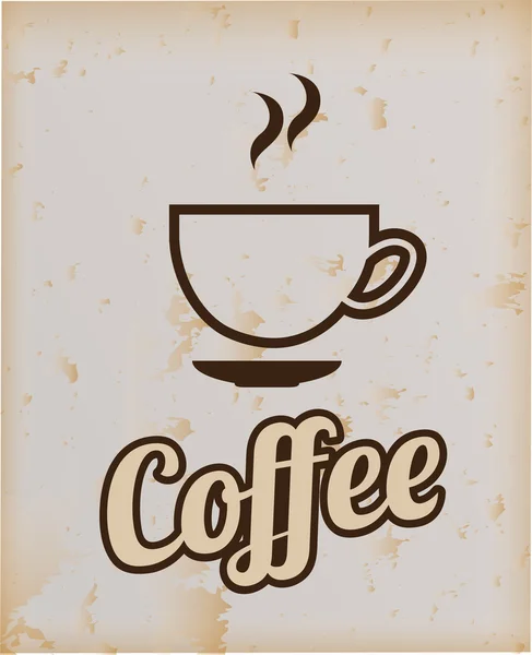 Kahvin suunnittelu — vektorikuva
