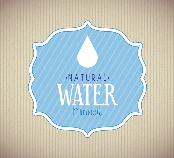 Água natural — Vetor de Stock
