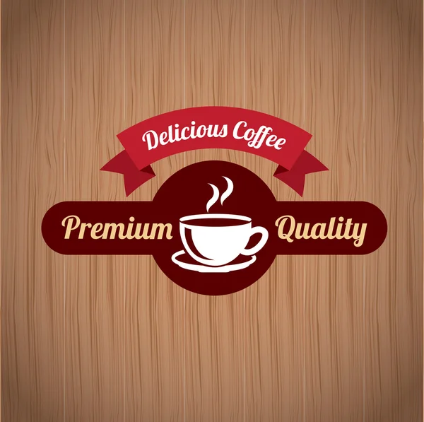 Diseño de café — Vector de stock