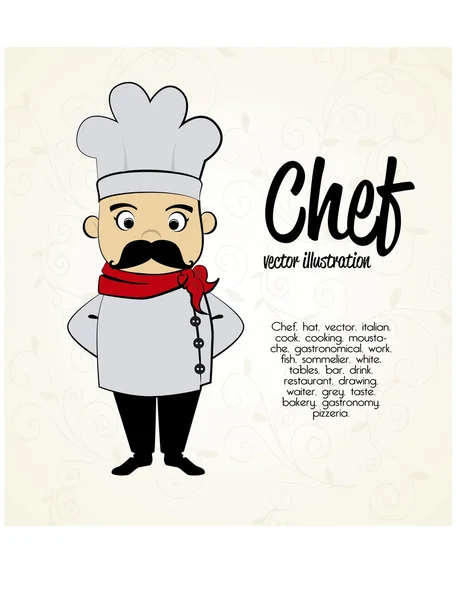 Icona dello chef — Vettoriale Stock