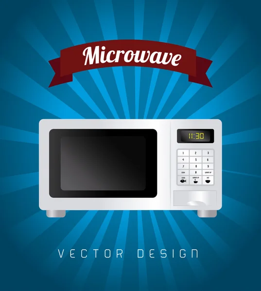Micro-ondes — Image vectorielle