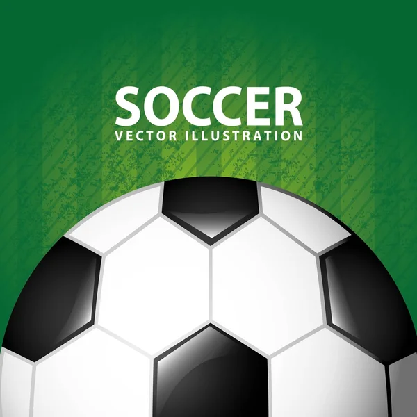 Fotboll design — Stock vektor