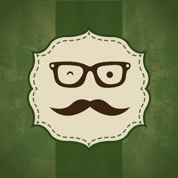 Hipster — Stock Vector