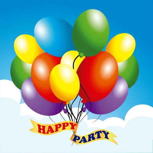 Happy party design — Stock Vector