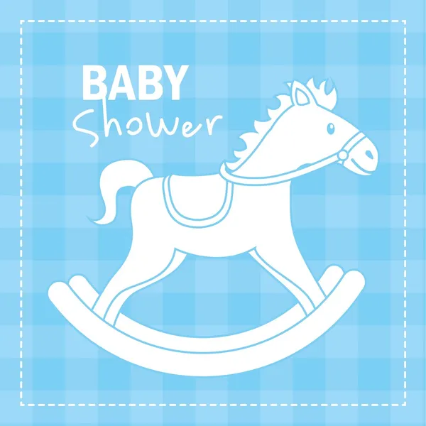 Babydusche — Stockvektor