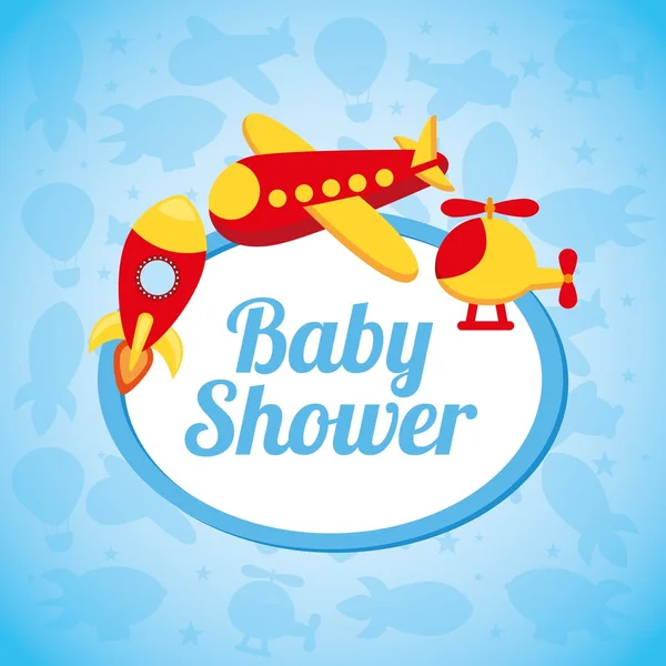 Baby shower — Wektor stockowy