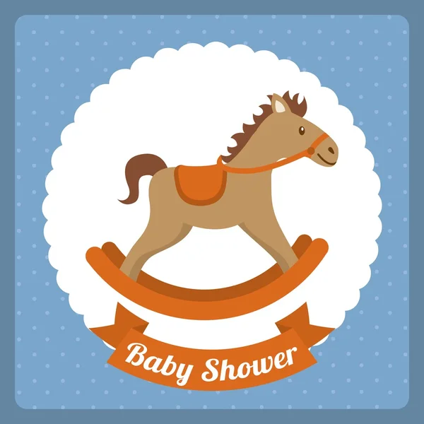 Baby shower — Stock Vector