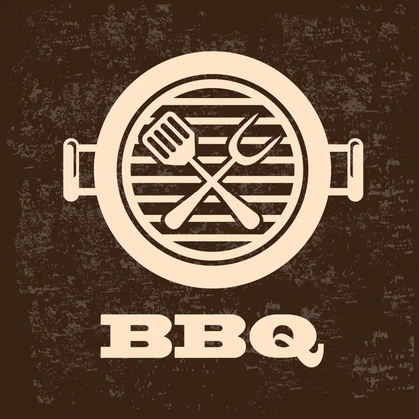 BBQ design — Stock vektor