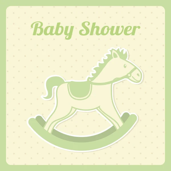 Babydusche — Stockvektor