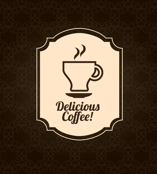 Diseño de café — Archivo Imágenes Vectoriales