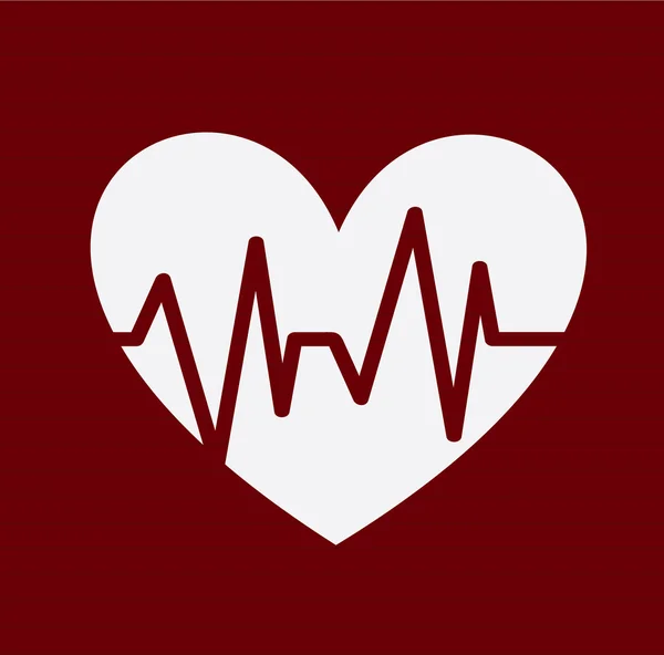Дизайн кардиологии — стоковый вектор