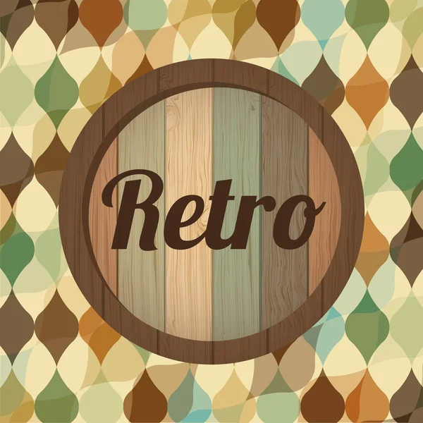 Retro Label — Stock Vector