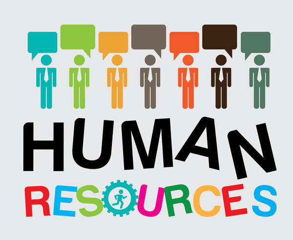 Recursos humanos — Vector de stock