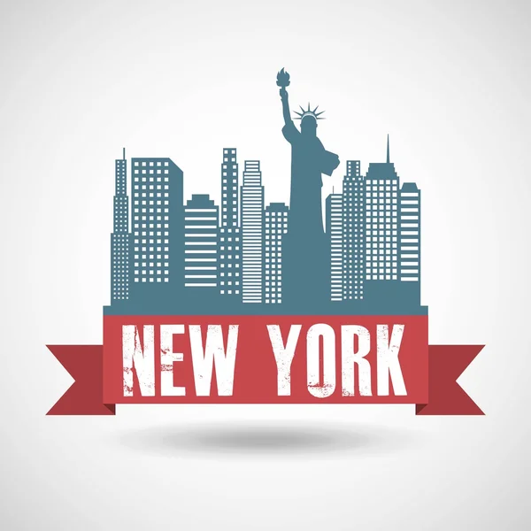 Diseño de Nueva York — Vector de stock