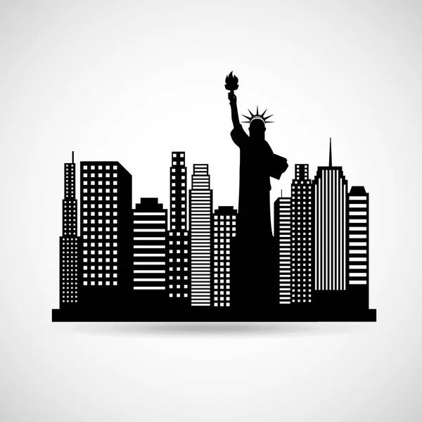 New York-i design — Stock Vector