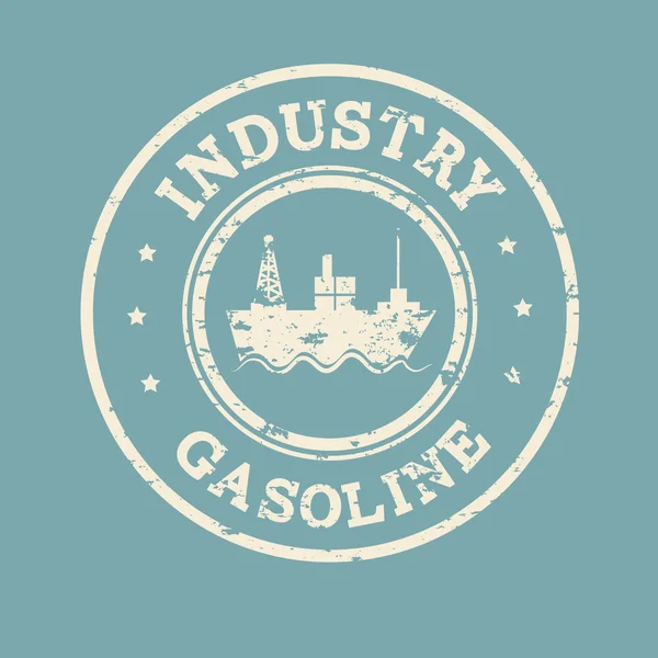 Industria del combustible — Archivo Imágenes Vectoriales