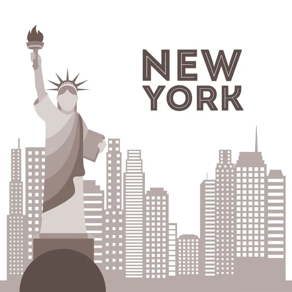 New york design — Stock Vector