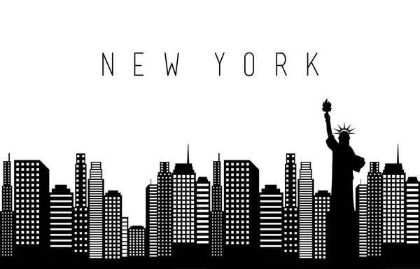 ニューヨークのデザイン — ストックベクタ